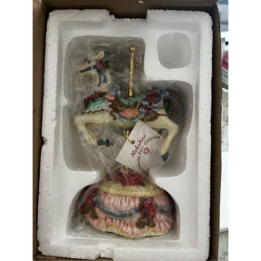 Heritage House William Denzel III Melodies Country Fair Collection Carousel Hors